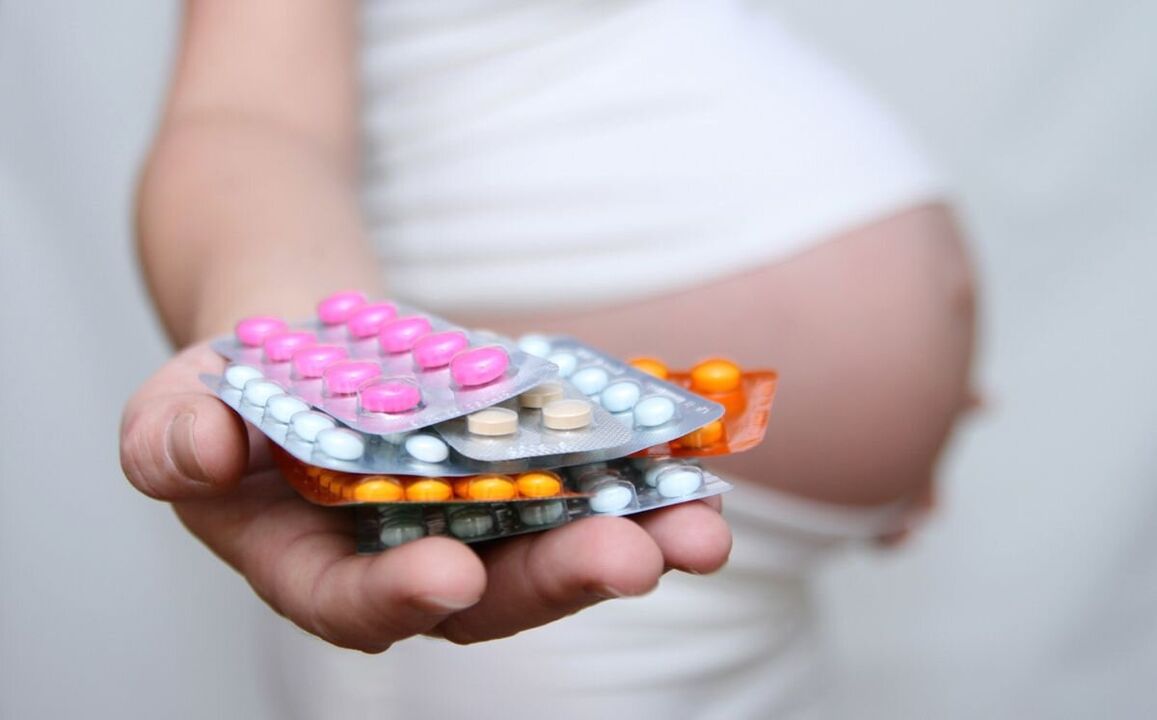 Antigelmine -Medikamente sind für schwangere Frauen kontraindiziert